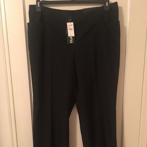 2/$35 Lane Bryant classic pinstripe trouser